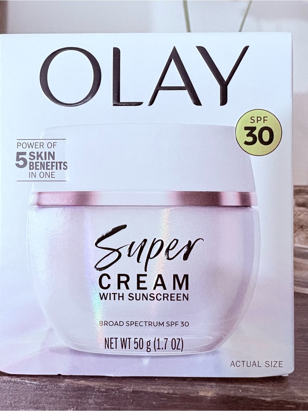 NIB Olay Super Cream Moisturizer SPF30 1.7oz